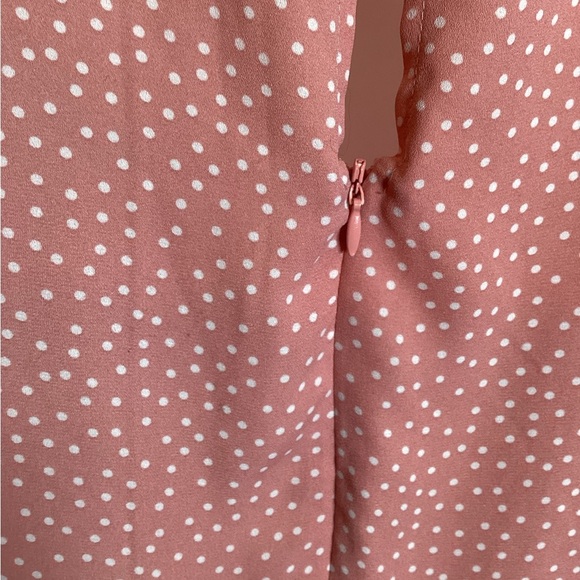 Elegant Pink Tie-Front Blouse, Size 3X - Picture 7 of 11